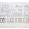 Plans et coupes d'une maison, au quartier Hauch-Kadan