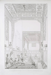 Vue intérieure de la salle d'été de la maison au quartier-Hauch Kadan