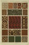 Floral textile patterns, England, Elizabethan period