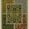 Renaissance floral textile design, 16th century