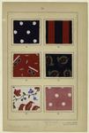 Printed swatches, England, 19th century