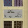 Textile designs, 19th century