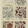 Process of printing and dyeing designs onto textiles, 19th century