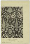 Tissu de soie a fils d'argent, art persan, XVIIe siècle 