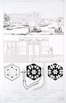 Plans, coupe et vue de l'aqueduc qui conduit l'eau a la citadelle