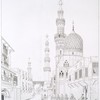 Vue des Mosquées d'Emyr-Jacour et d'Jbrahym-Aga, sur la rue Khourbaryeh