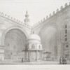 Vue intérieure de la Mosquée Hassan