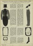 Fairchild's pictured chart of formal evening dress, prepared from an analysis of the apparel worn by well-dressed New York men