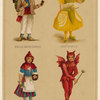 Maltese water carrier; Butterfly; Red riding hood; Goblin