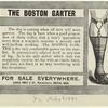 The Boston garter