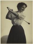 Woman golfer