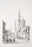 Vue des Mosquées d'Emyr-Jacour et d'Jbrahym-Aga, sur la rue Khourbaryeh