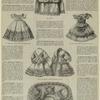 Infant's and children's dresses and basinet
