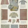 Infants' clothing, blankets, and hamper designed by Sara Hadley and Antonie Ehrlich