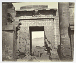 Portal of temple at Medinet Abu