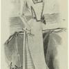 A white serge yachting costume