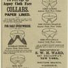 Ward's argosy cloth face collars, paper lined