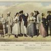 Various peasant costumes of Europe