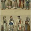 Men and women in regional costumes