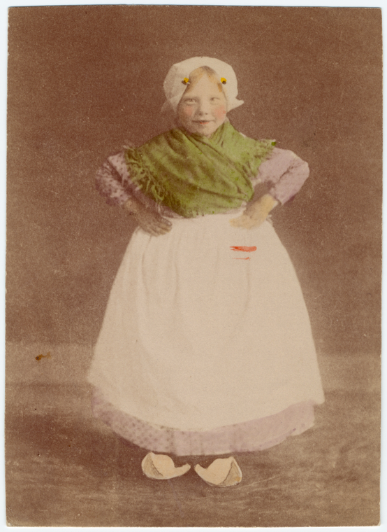 Girl In Dutch Costume.