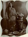 Native American woman and papoose