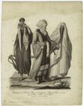 Portraiture of Abrahim Bey, an Egyptian lady of rank; and a female water-carrier and child