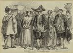 Brittany peasants in holiday costume