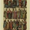 Edad antigua, media y moderna, trajes de los eslavos orientales