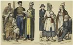 Tartaren aus der Krim ; Morduaner ; Tscheremissin ; Esthländer