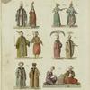 Court costumes, ca. 1800