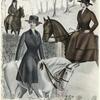 Woman in riding attire, England