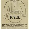 Ballou's French yoke shirty emporium, 409 Broadway