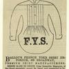 Ballou's French yoke shirt emporium, 409 Broadway
