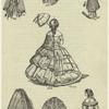 Hoop skirts, blouses and bonnets