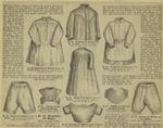 Nightclothes, bibs, and undergarments for children, 19th century
