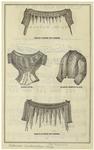 French pattern for chemise ; Corset-cover ; Flannel morning-jacket ; French pattern for chemise