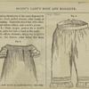 Child's chemise ; Underwear, 19th century