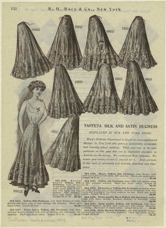 Taffeta silk and stain duchess - NYPL Digital Collections
