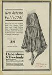 New autumn petticoat