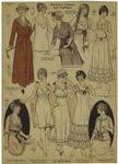 Attractive lingerie and negligees