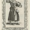 Peasant woman, Treviso, Italy, 16th cen