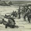 Austrian troops practising on snow-shoes [text missing] the Alps