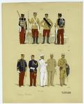 Brazilian military uniforms, 1907 and 1908