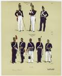 Brazilian military uniforms, 1852