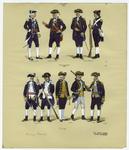 Brazilian military uniforms, 1786