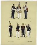 Brazilian military uniforms, 1858