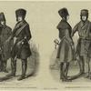 Officer, sergeant, and private of the 71st Highland Light Infantry ; Officers and private of the Royal Artillery