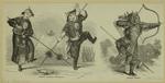 Chinese soldiers exercising ; Chinese archer