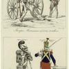 Troupes françaises en 1834 artillerie ; Troupes françaises en 1834