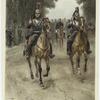 Cuirassiers (peloton d'escorte), 1885
